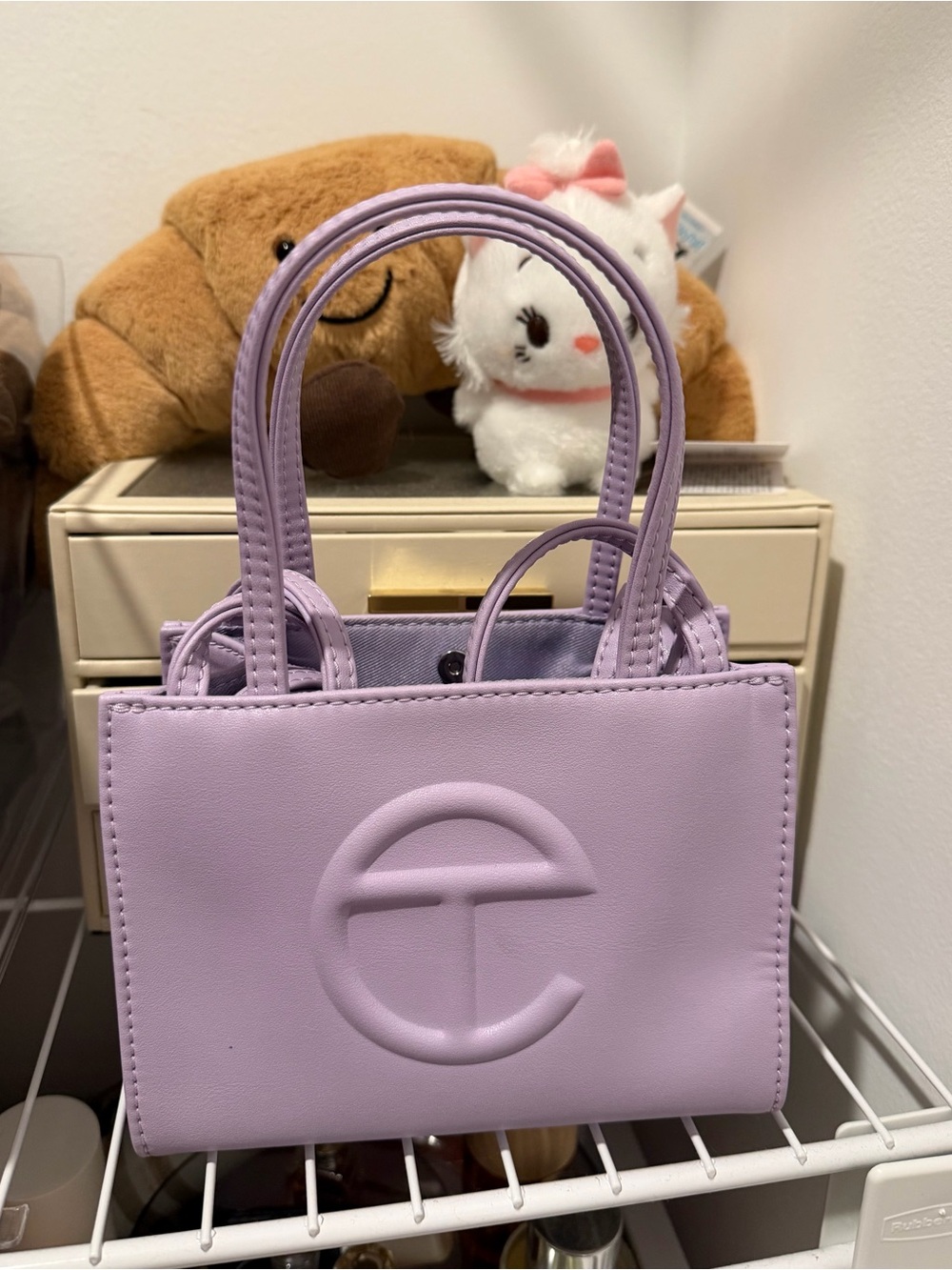Telfar mini bag- Lavender